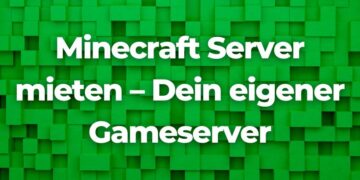Minecraft Server mieten